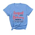thumbnail image 1 of August Is My Birthday Yes The Whole Month Shirt, August Birthday Shirt, Birthday Shirt, Birthday Gift, Funny Birthday Shirt, 1 of 1