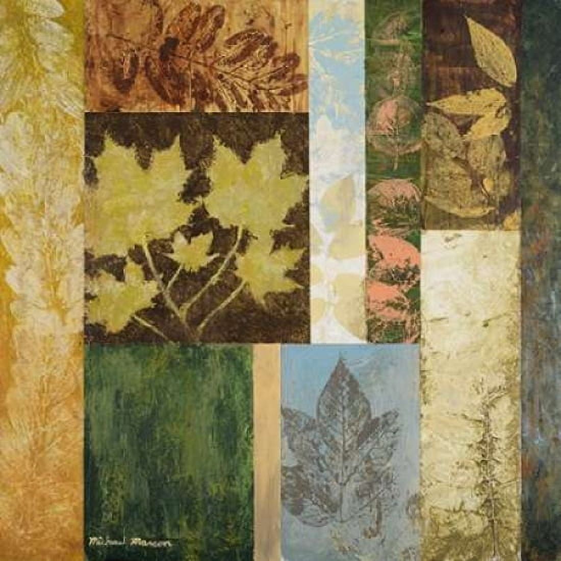 August Leaves II Canvas Art - Michael Marcon (24 x 24)