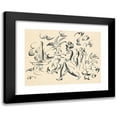 thumbnail image 1 of August Macke 24x19 Black Modern Framed Museum Art Print Titled - Scene from 1001 Night (1913), 1 of 5