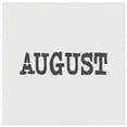 thumbnail image 1 of August Month Calendar Fun Text DIY Cookie Wall Craft Stencil - 5.5 Inch, 1 of 5