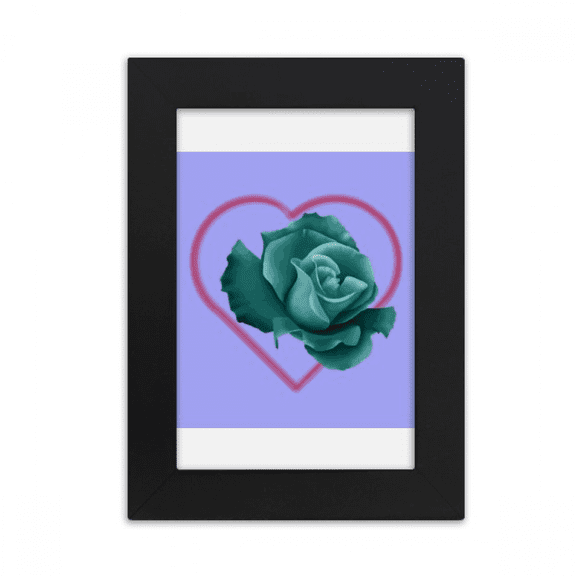 August Pure Green Valentines Day Desktop Photo Frame Picture Display Art Painting Exhibit