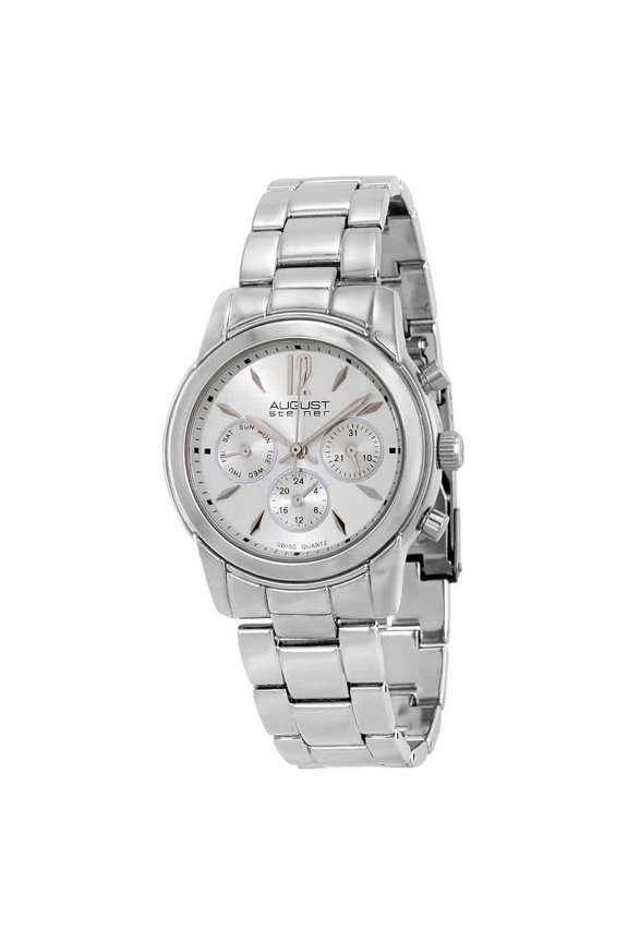 Multi-Function Silver Dial Ladies  Watch AS8087SS