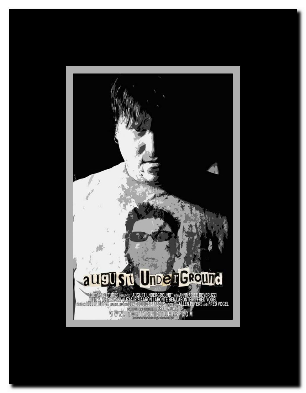 August Underground Framed Movie Poster