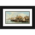 thumbnail image 1 of August Von Siegen 18x11 Black Ornate Wood Framed Double Matted Museum Art Print Titled - Game from Amsterdam, 1 of 5