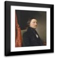 thumbnail image 1 of August von Pettenkofen 15x18 Black Modern Framed Museum Art Print Titled - Portrait August Semeleder (1840), 1 of 5