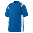 thumbnail image 1 of Augusta 1020 Moisture Wicking Gameday Crew -Royal/White-X-Large, 1 of 1