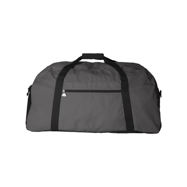 Augusta 1703A Large Ripstop Duffel Bag - Graphite & Black- ALL