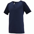 thumbnail image 1 of Augusta 2152 Linear Fusion Short Sleeve Henley, 1 of 1