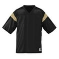 thumbnail image 1 of Augusta 253A Adult Pep Rally Replica Jersey - Black & Vegas Gold, 3X, 1 of 2