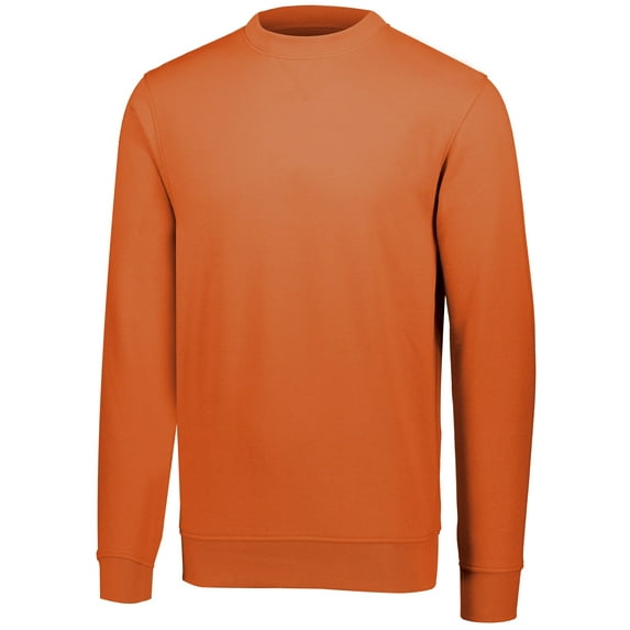 Augusta 2XL 60/40 Fleece Crewneck Sweatshirt Orange 5416