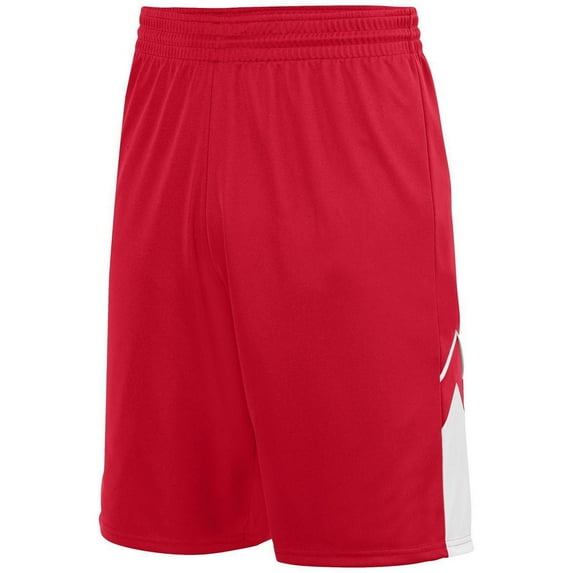 Augusta 2XL Alley-Oop Reversible Shorts Red/White 1168