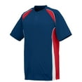 thumbnail image 1 of Augusta Sportswear Adult Male Men Short Sleeves Base Hit Jersey, 1 of 3