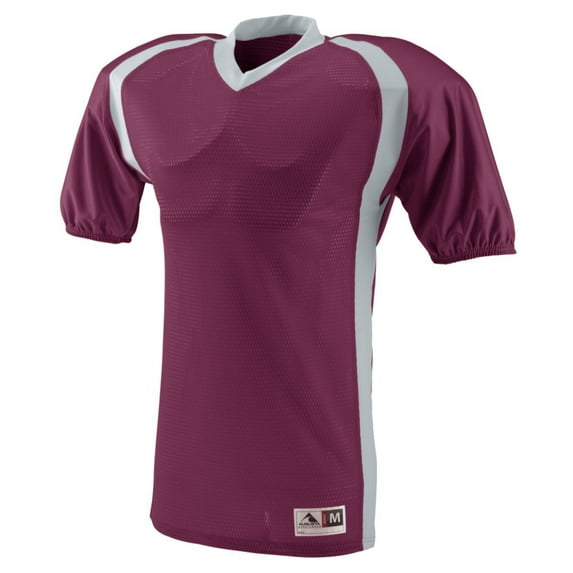 Augusta 2XL Blitz Jersey Maroon/Silver Grey 9530