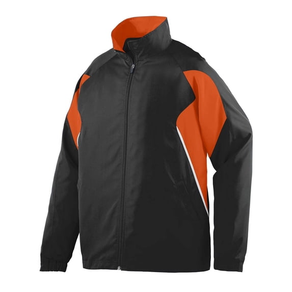 Augusta 2XL Fury Jacket Black/Orange/White 3730