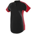 thumbnail image 1 of Augusta 2XL Ladies Blast Jersey Black/Red/White 1532, 1 of 2