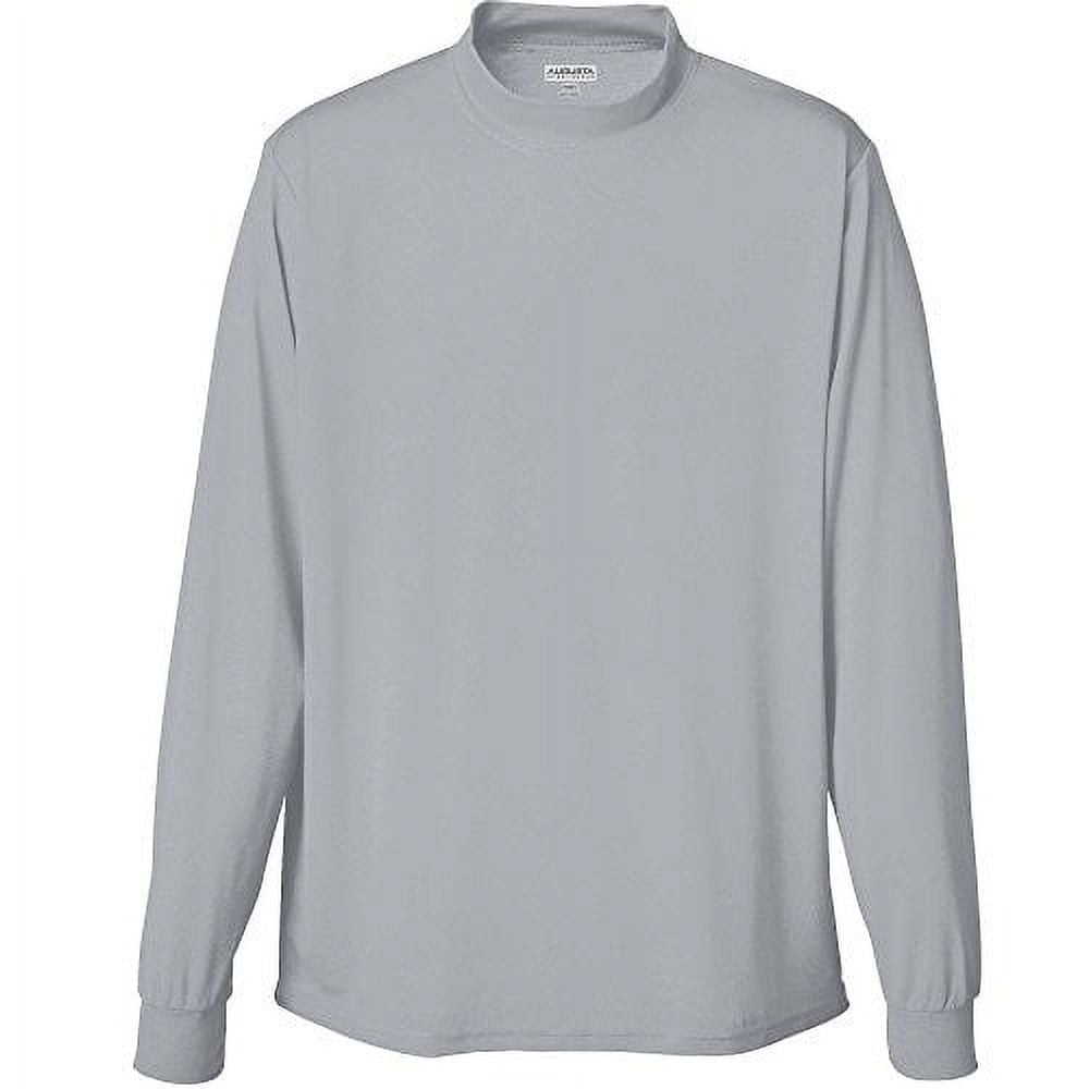 Men's moisture top wicking mock turtleneck