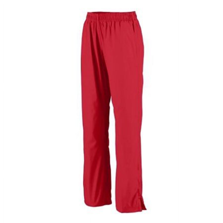 Augusta 3715A Ladies Solid Pant - Red- Extra Small