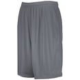 thumbnail image 1 of Augusta 3XL 9-Inch Modified Mesh Shorts Graphite 1844, 1 of 5