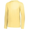 thumbnail image 1 of Augusta 3XL Attain Wicking Long Sleeve Tee Butter 2795, 1 of 3
