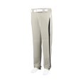 thumbnail image 1 of Augusta 3XL Line Drive Baseball/Softball Pant Silver Grey/Black/White 1475, 1 of 2