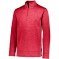 thumbnail image 1 of Augusta 3XL Stoked Tonal Heather Pullover Red 2910, 1 of 2