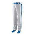thumbnail image 1 of Augusta 3XL Triple Play Baseball/Softball Pant Silver Grey/Royal 1465, 1 of 2