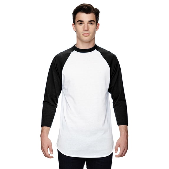 Augusta 420 Baseball Jersey -White/Black-Large