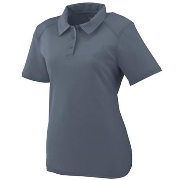 Augusta 5002A Ladies Vision Sport Shirt, Graphite, Extra Large