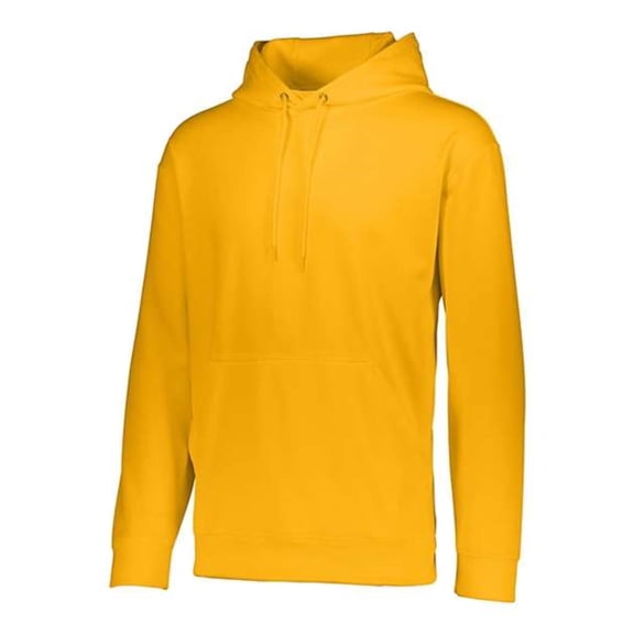 Augusta 5505A Wicking Fleece Hooded Sweatshirt- Gold - Large