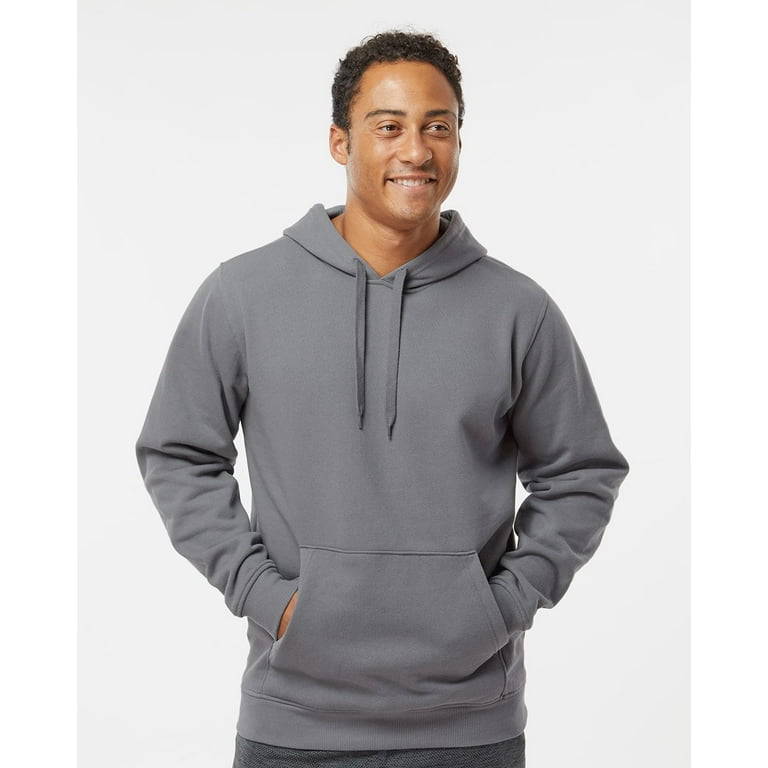 Augusta 5XL 60 40 Fleece Hoodie Graphite 5414