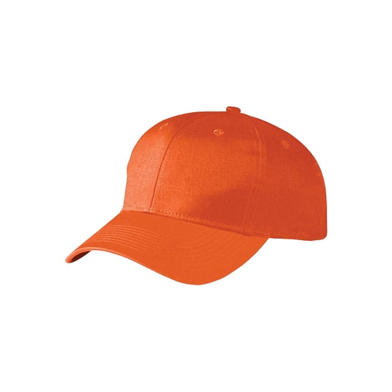 Augusta 6204 Six-Panel Cotton Twill Low-Profile Cap - Orange