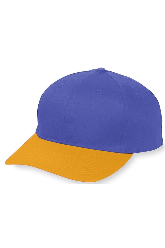Augusta 6206 Six-Panel Cotton Twill Low-Profile Cap - Youth - Dk Gn