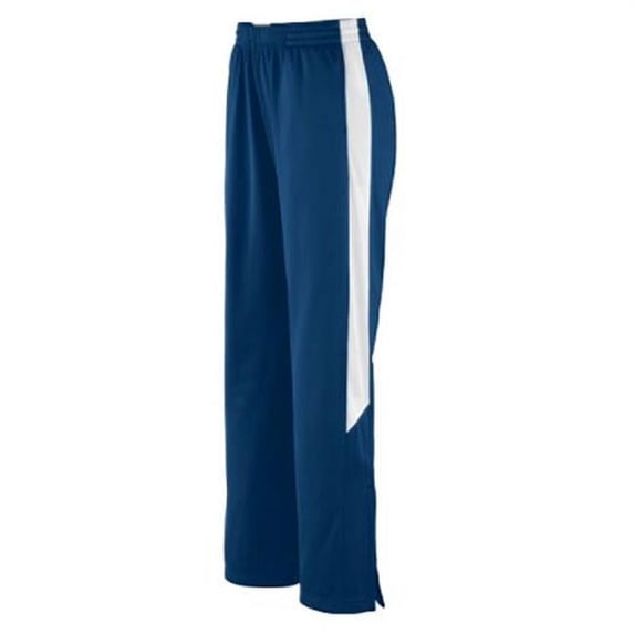 Augusta 7752A Ladies Medalist Pant- Navy & White - 2X