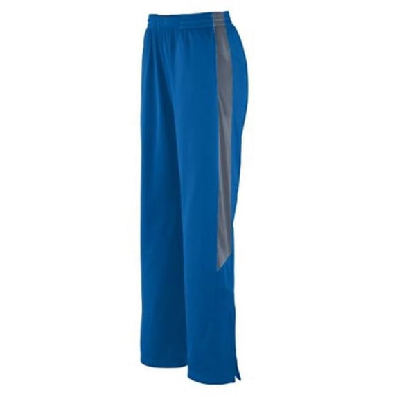 Augusta 7752A Ladies Medalist Pant - Royal and Graphite- Small