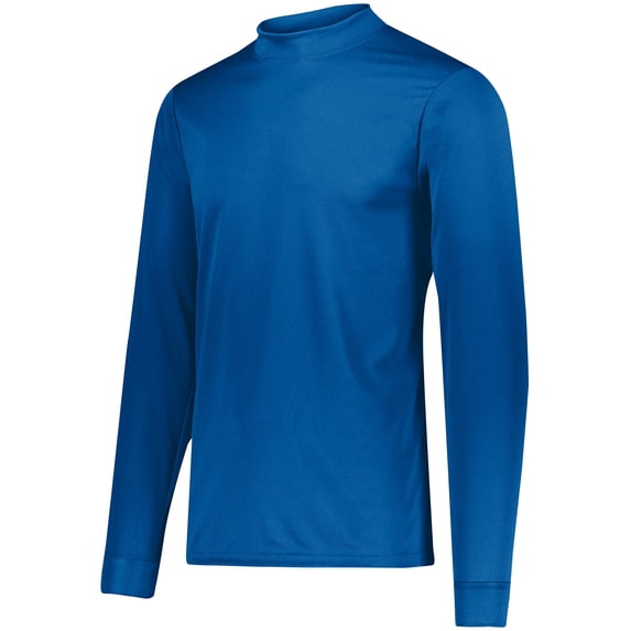 Augusta 797A Wicking Mock Turtleneck- Royal Blue- Medium