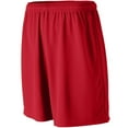 thumbnail image 1 of Augusta 805A Wicking Mesh Athletic Short, Red - Large, 1 of 3