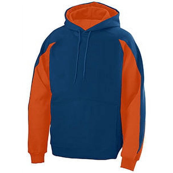 Augusta 5460A Adult Volt Hoody - Navy & Orange, 2X