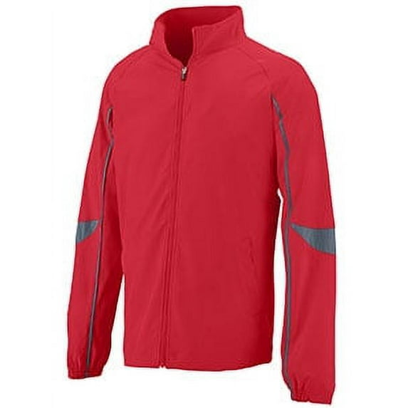 Augusta Adult Water Resistant Poly/Span Jacket - RED/ GRAPHITE - 3XL 3780