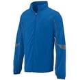 thumbnail image 1 of Augusta Adult Water Resistant Poly/Span Jacket - ROYAL/ GRAPHITE - 3XL 3780, 1 of 2