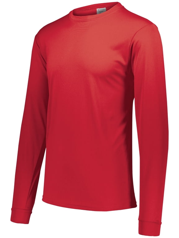 Adult Wicking Long Sleeve T-Shirt 788 Scarlet S