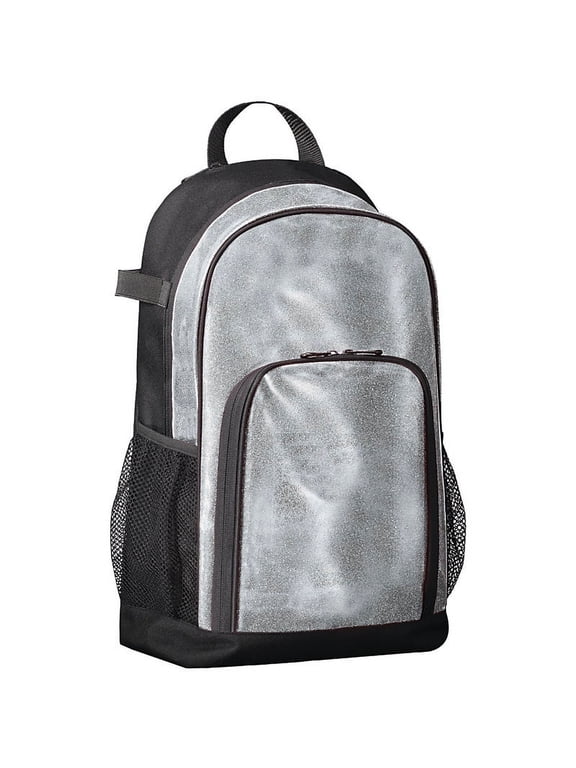 Augusta All Out Glitter Backpack 1106 Silver Glitter/Black Os