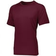 thumbnail image 1 of Augusta Attain Wicking Raglan Sleeve Tee 2790 Maroon (Hlw) L, 1 of 2