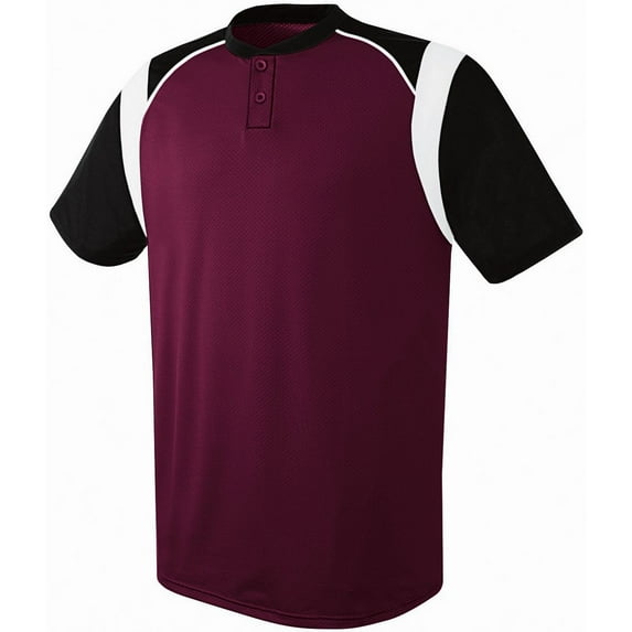 Augusta Boy's Wildcard Two-Button Jersey