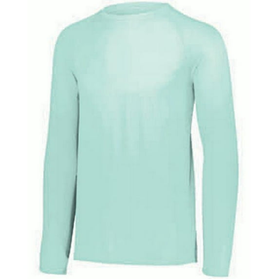 Augusta Drop Ship Adult Attain Wicking Long-Sleeve T-Shirt