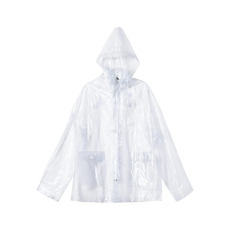 Kids clear store rain jacket