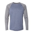 thumbnail image 1 of Augusta Drop Ship Adult Kinergy Two-Color Long-Sleeve Raglan T-Shirt, 1 of 5