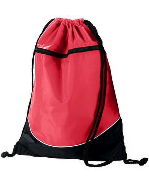 Augusta Drop Ship Tri-Color Drawstring Backpack - Walmart.com