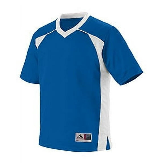 Augusta Drop Ship Youth Polyester Mesh V-Neck Short-Sleeve Jersey