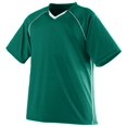 thumbnail image 1 of Augusta Drop Ship Youth Wicking Polyester V-Neck Jersey with Contrast Piping, 1 of 5