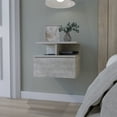 thumbnail image 1 of Augusta Floating Nightstand Space-Saving Storage & Modern Style, 1 of 7